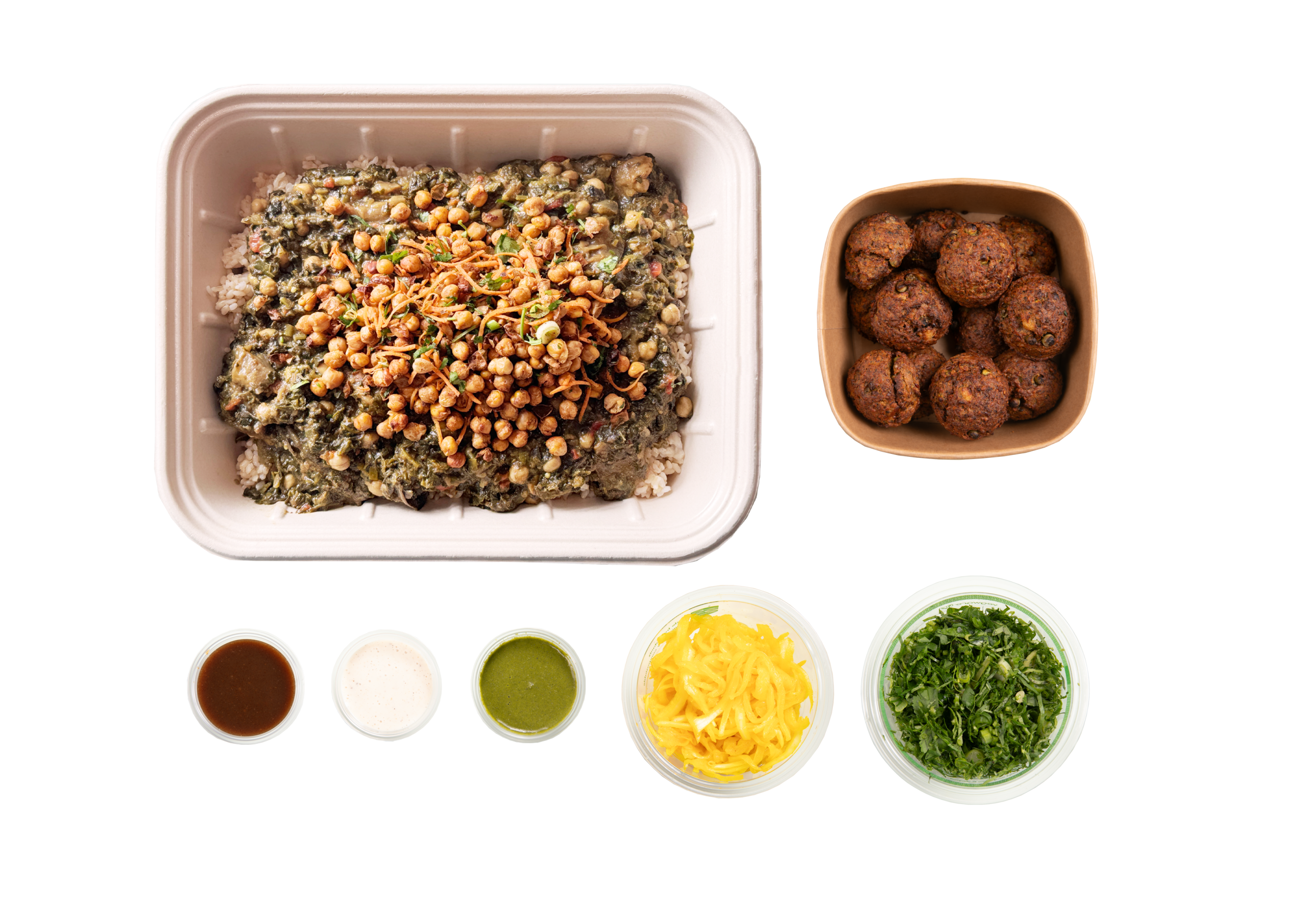 Catering New York 11 Chef Pryanka Samosa Bowl Family Style