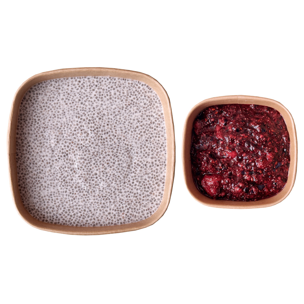 Red Fruit Chia Pudding 1000x1000